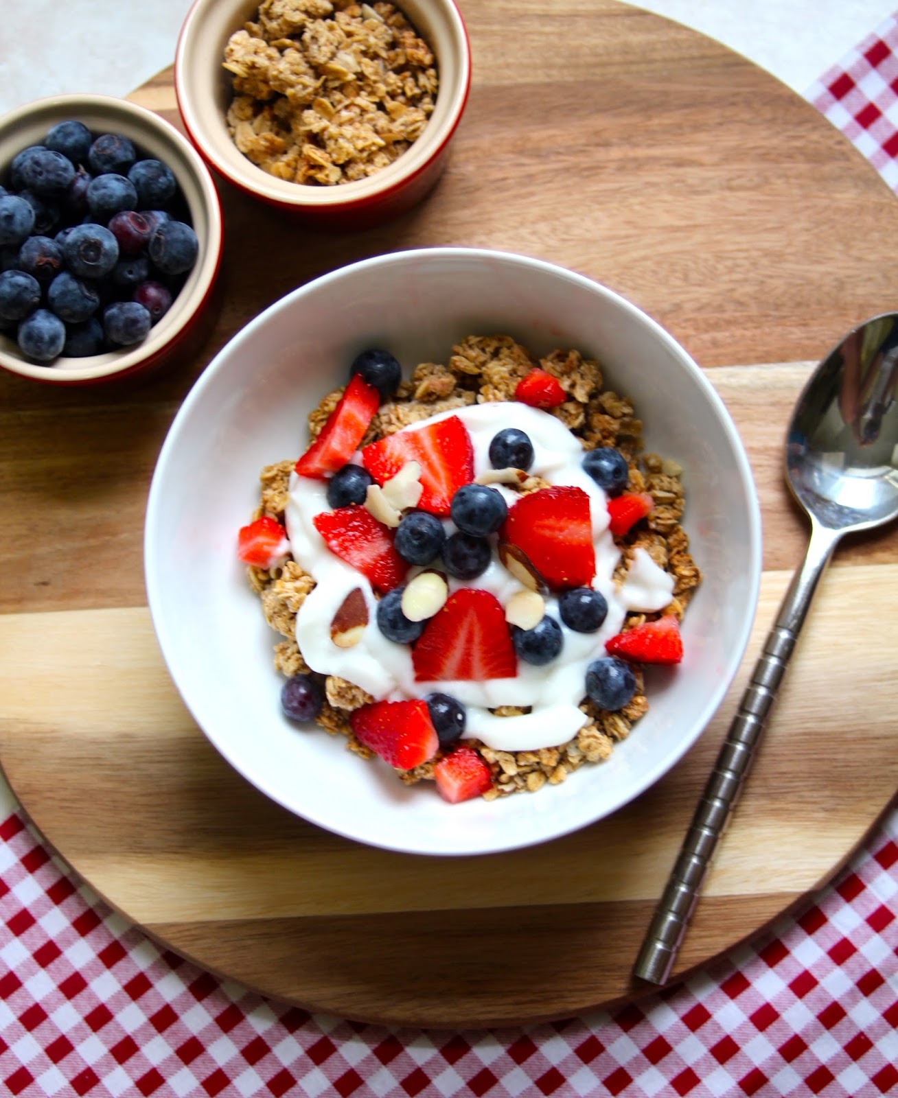 Homemade Granola with Lavender Honey and Fresh Berries The Lavender Apple