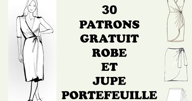 COUDRE UNE JUPE OU ROBE PORTEFEUILLE ...