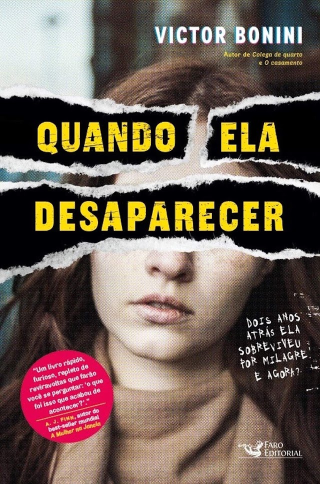Quando Ela Desaparecer | Conheça o novo suspense de Victor Bonini