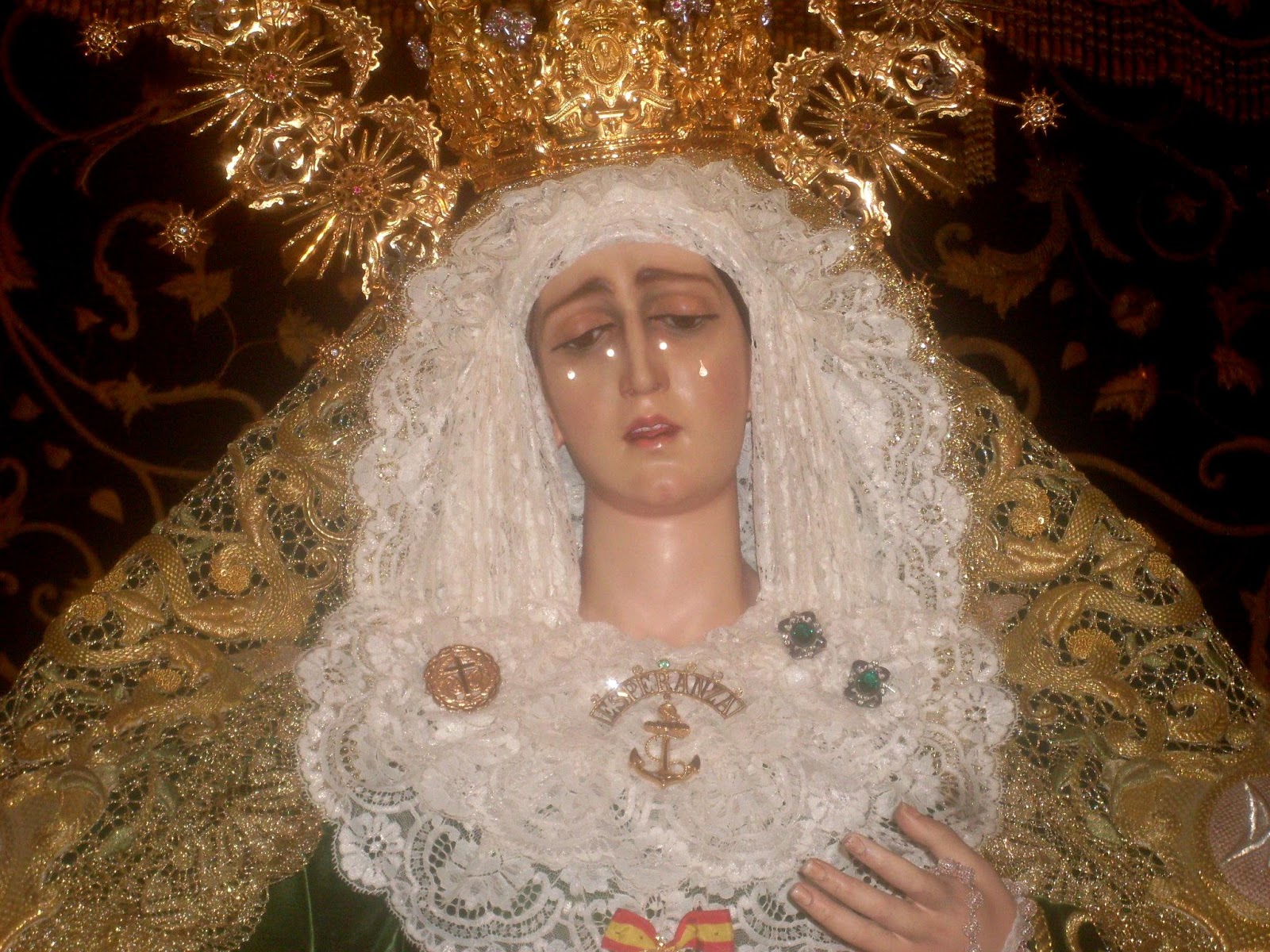 La Pasión de Sanlúcar Besamanos de la Virgen de la Esperanza Coronada