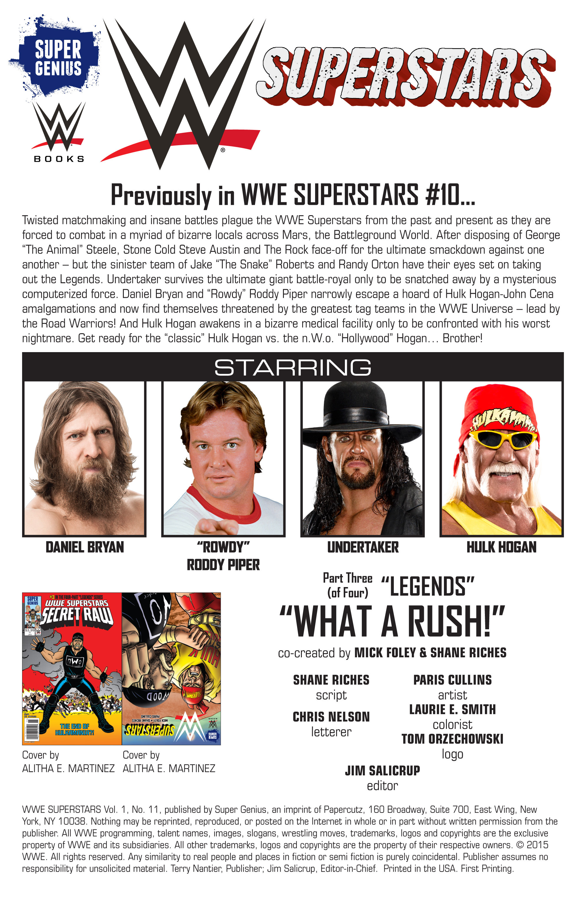 Read online WWE Superstars comic -  Issue #11 - 3