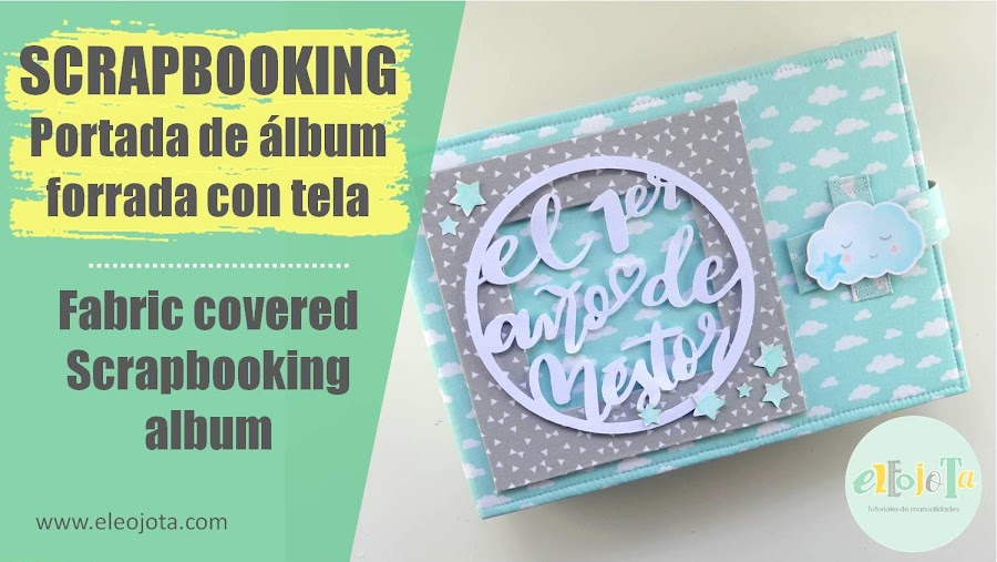 album scrapbooking tela