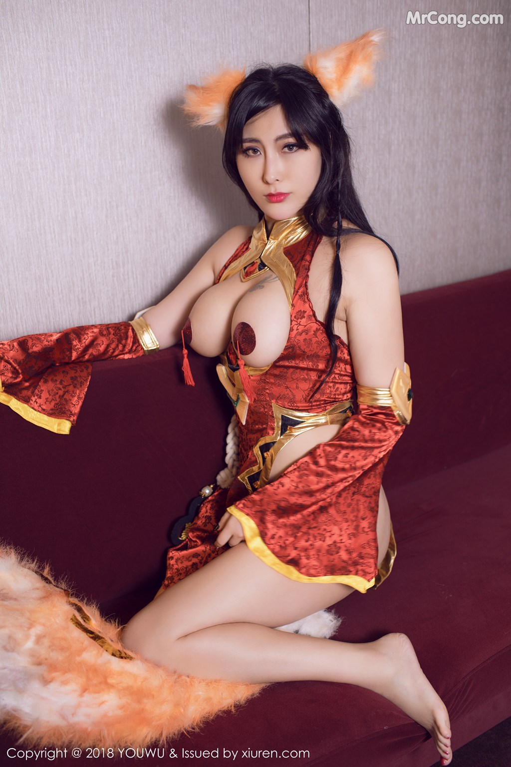 YouWu Vol.103: Model FoxYini (孟 狐狸) (41 photos)