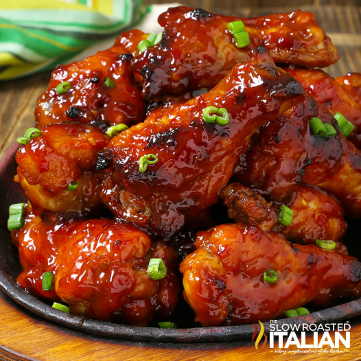 The Slow Roasted Italian Printable Recipes Slow Cooker Sweet And Spicy Barbecue Wings