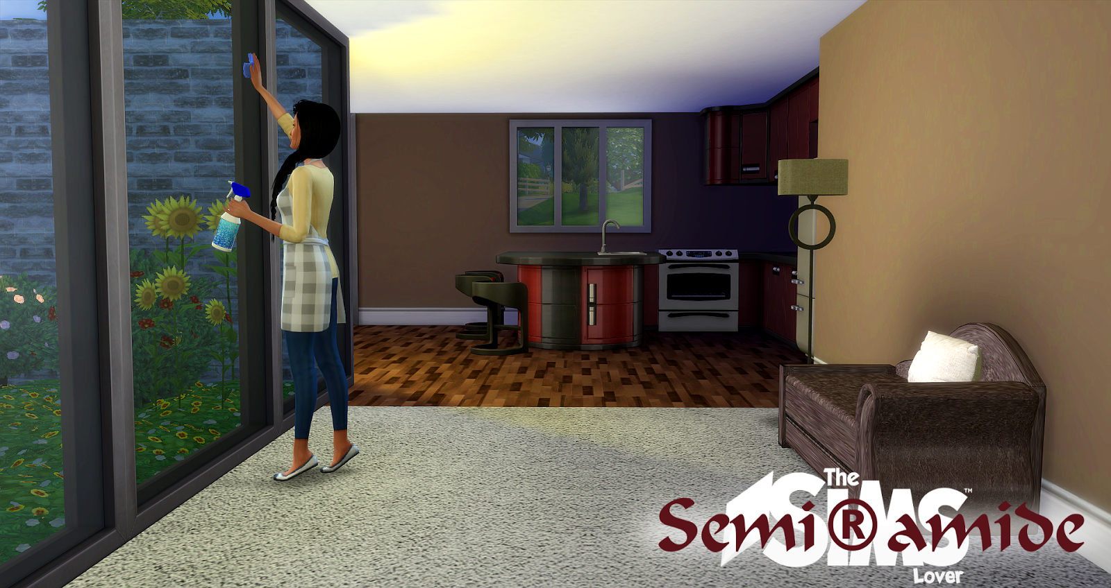 My Sims 4 Blog Cleaning Set and Poses by Semi®amide and DalaiLama