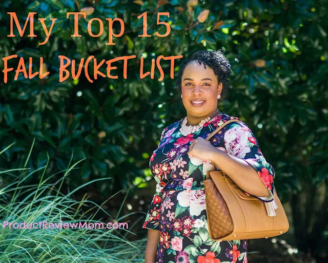 My Top 15 Fall Bucket List  via  www.productreviewmom.com