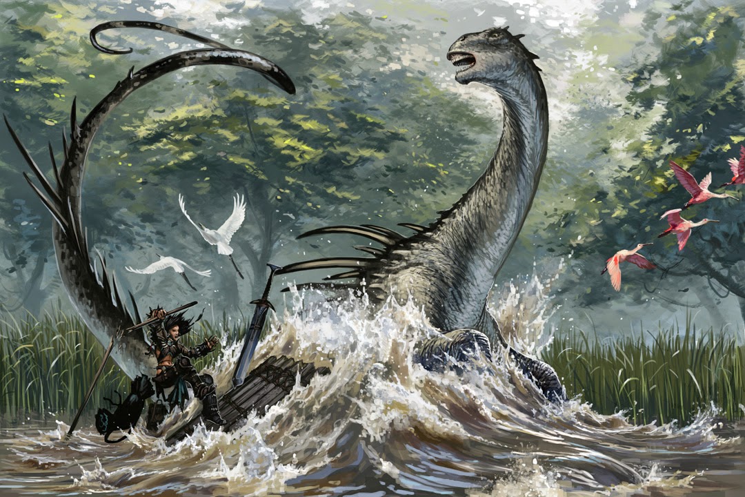 DINOSSAURO ENCONTRADO NO CONGO (MOKELE MBEMBE) 