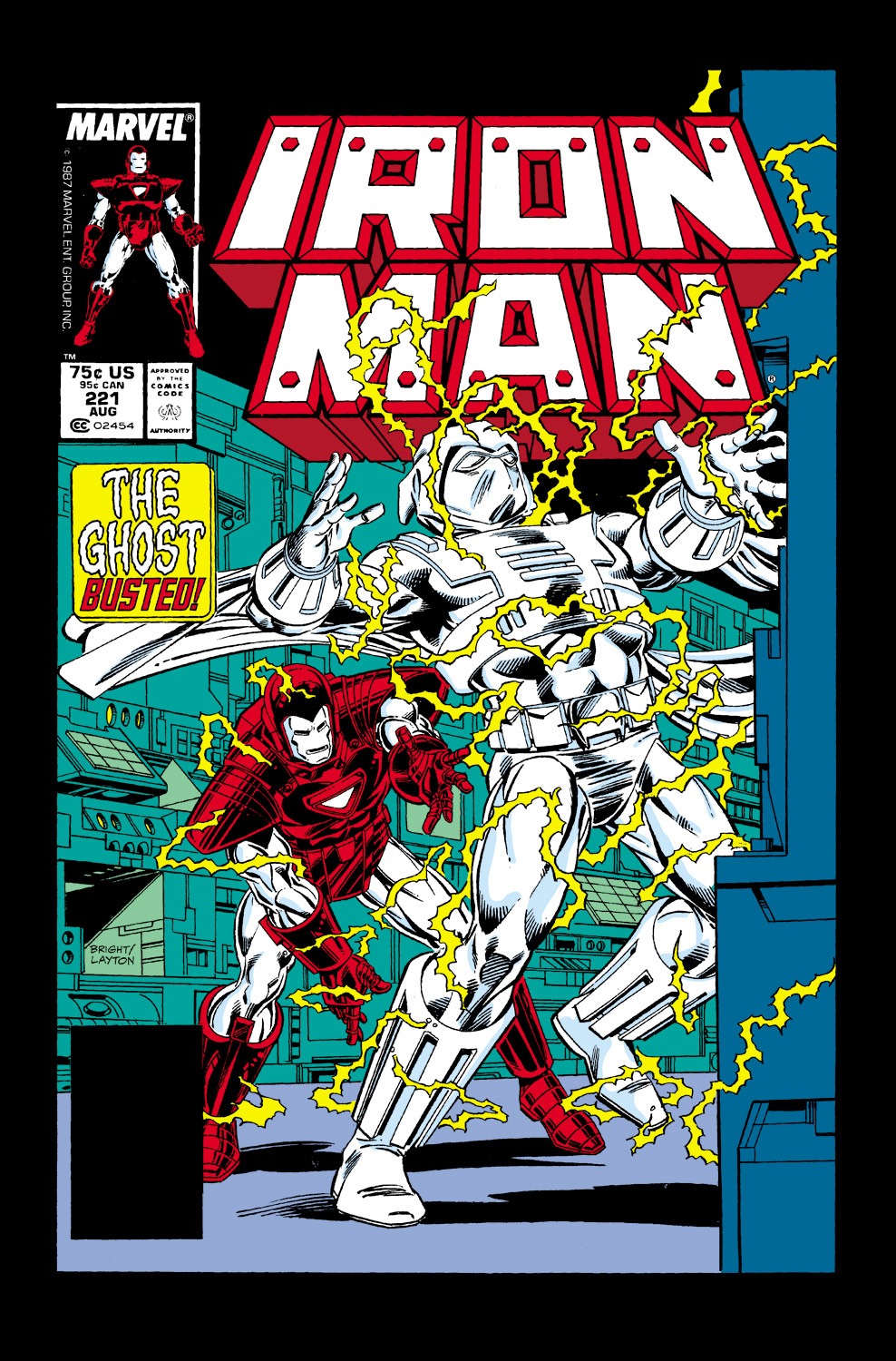 Read online Iron Man (1968) comic -  Issue #221 - 1