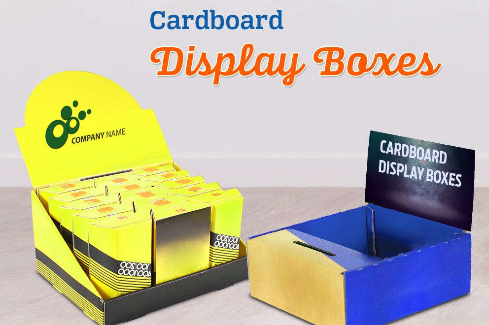 Benefit of custom cardboard counter display boxes