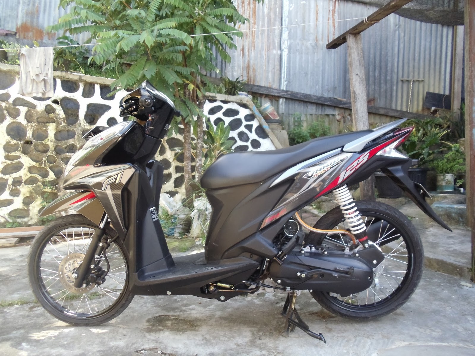 Modifikasi Vario Babylook Monster / Modifikasi Vario Babylook Monster