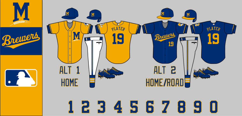 brewers uniforms