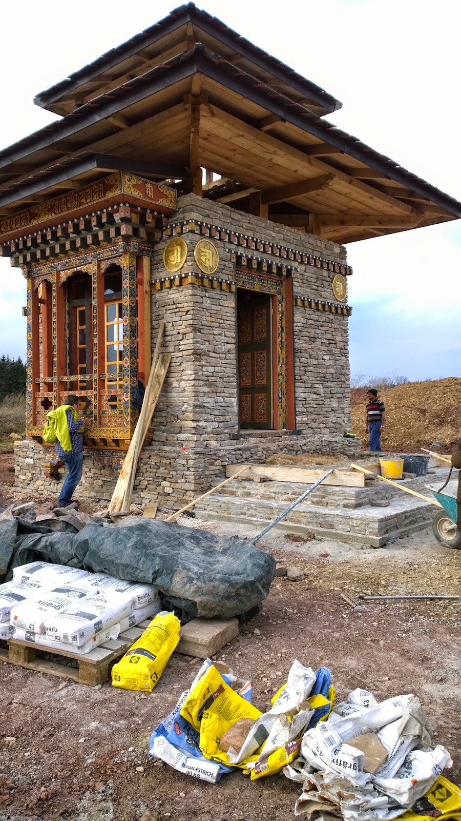 Tempel aus Bhutan (c) by Joachim Wenk Tempel aus Bhutan (c) by Joachim Wenk