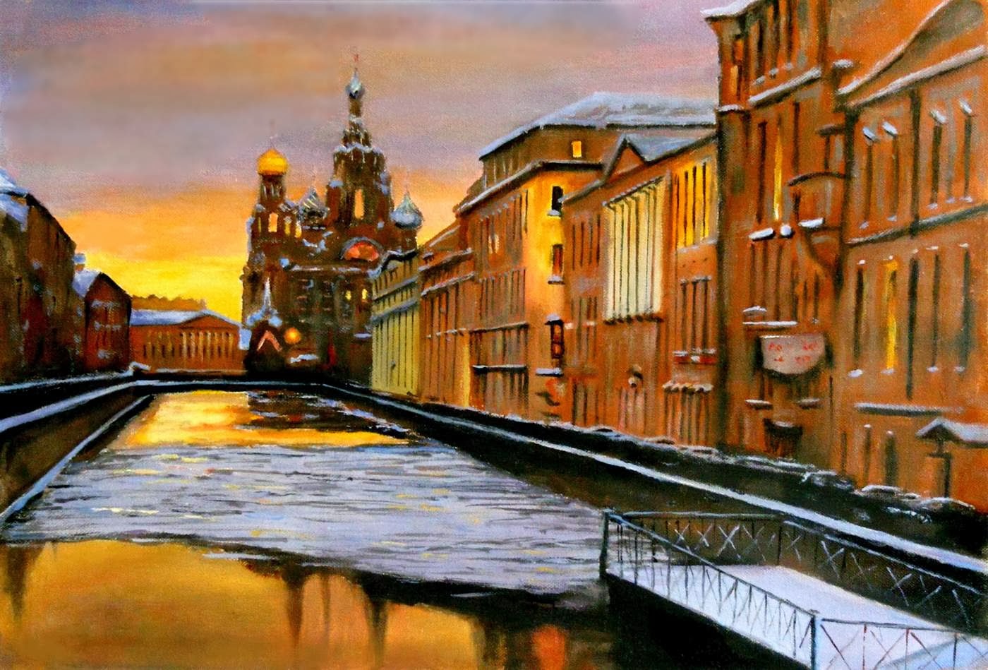 городские пейзажи в санкт петербурге