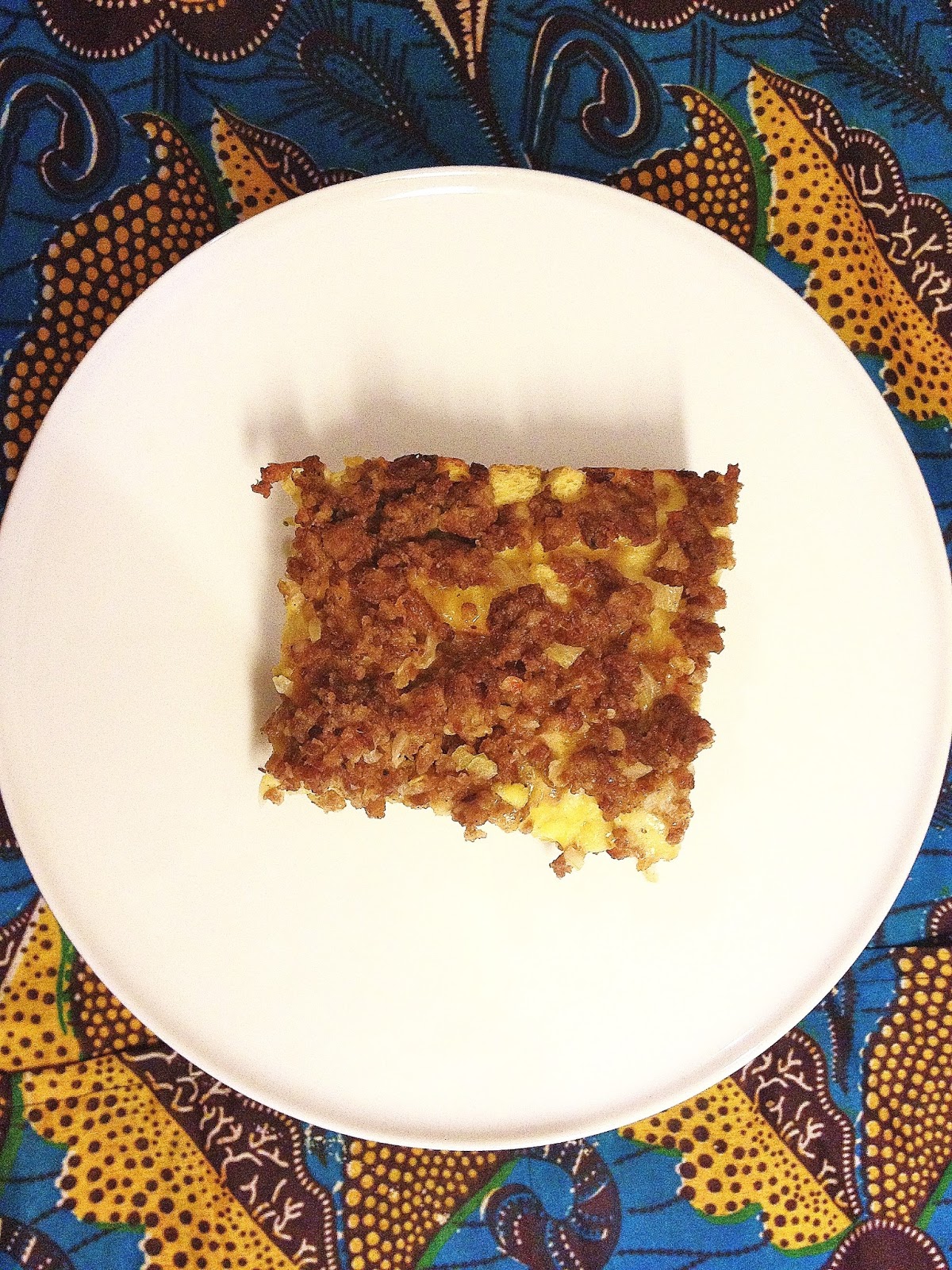 Leanne in Wonderland Breakfast Casserole with Herb Seasoned Stuffing