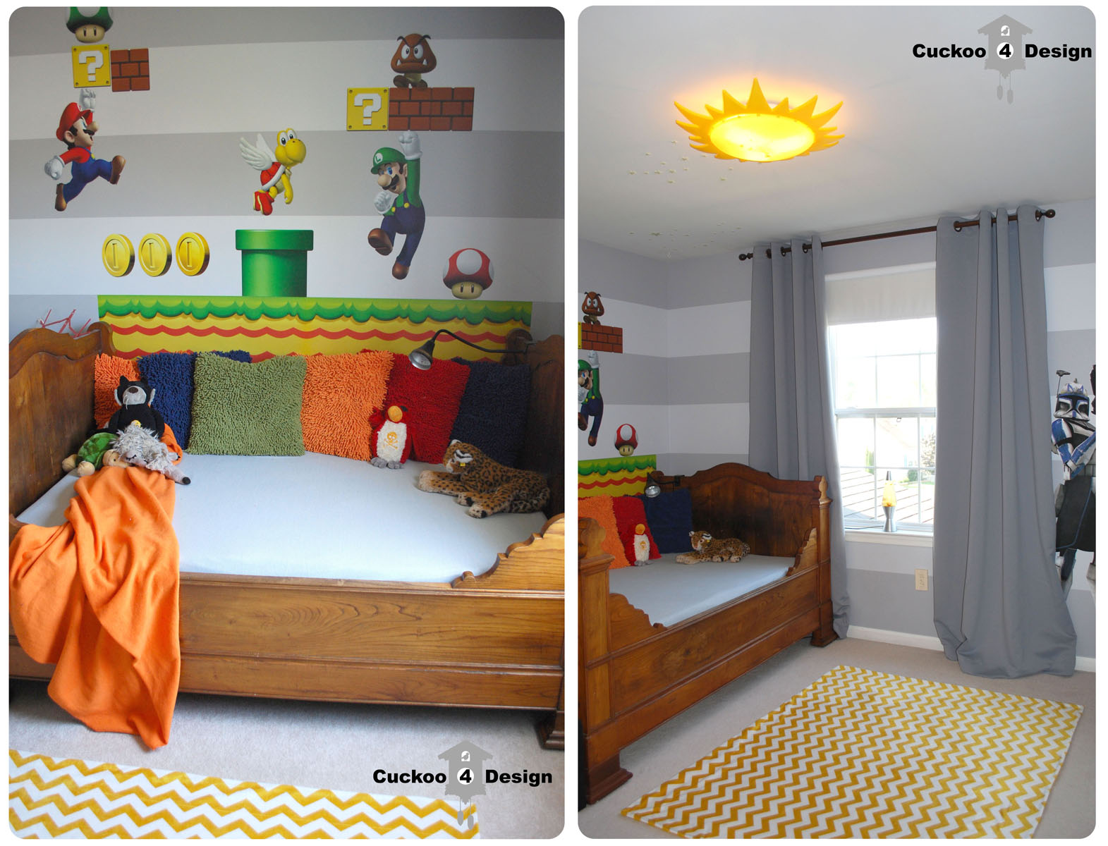 Mario Brothers Room Idea Cuckoo4design