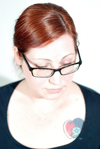 Women with Tattoo: Woman Life Style with Body Tattoo
