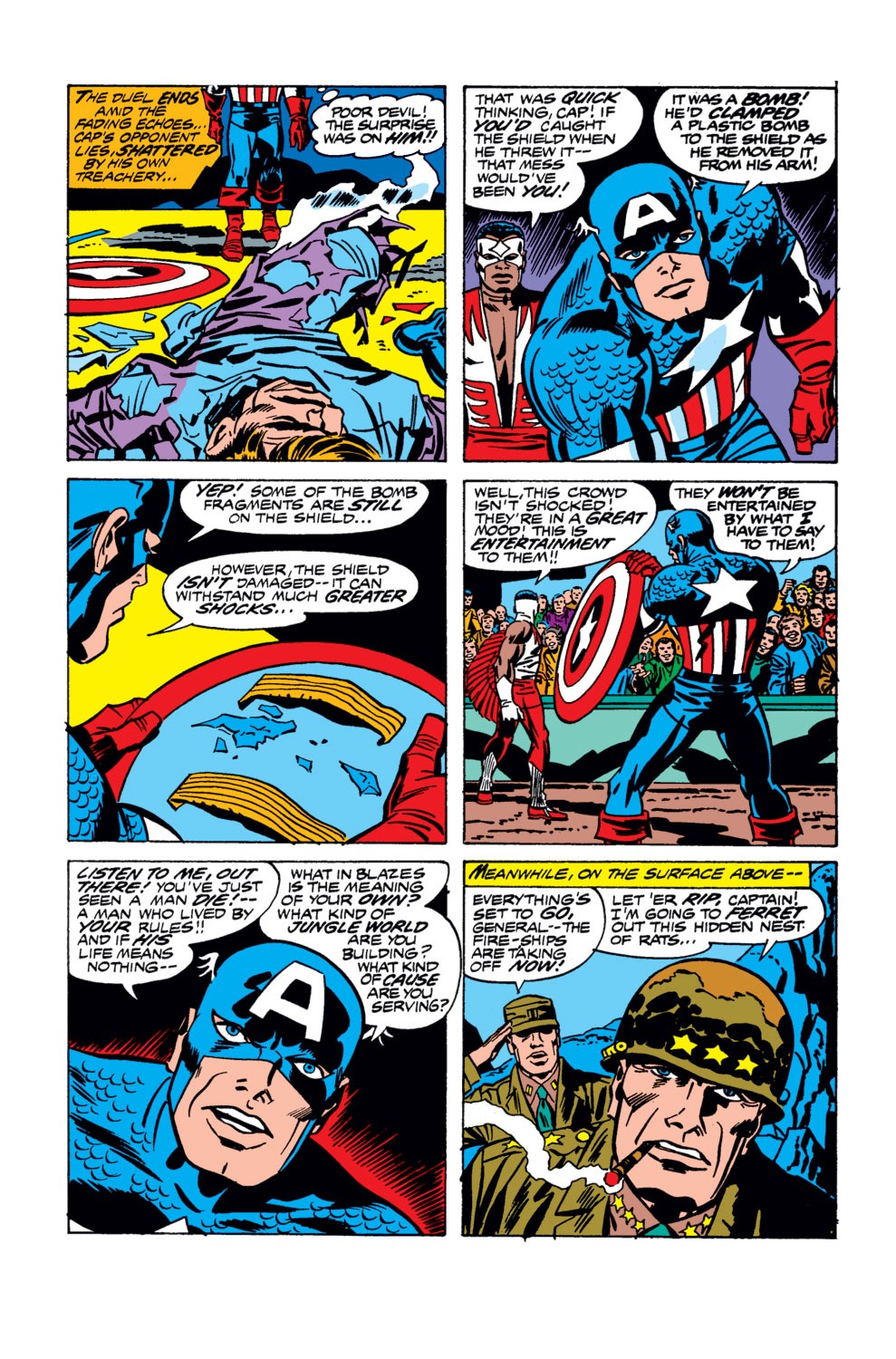 Read online Captain America (1968) comic -  Issue #197 - 6