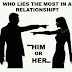 Man or Woman, who lie the most?
