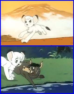 Dibujos animados de los años 60. Kimba, el León Blanco / El Emperador de la Selva (1965).