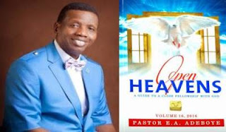 Open Heavens 11 November 2016: Friday daily devotional by Pastor E. A. Adeboye – What is your Priority? 1 OPEN%2BHEAVEN%2B2016
