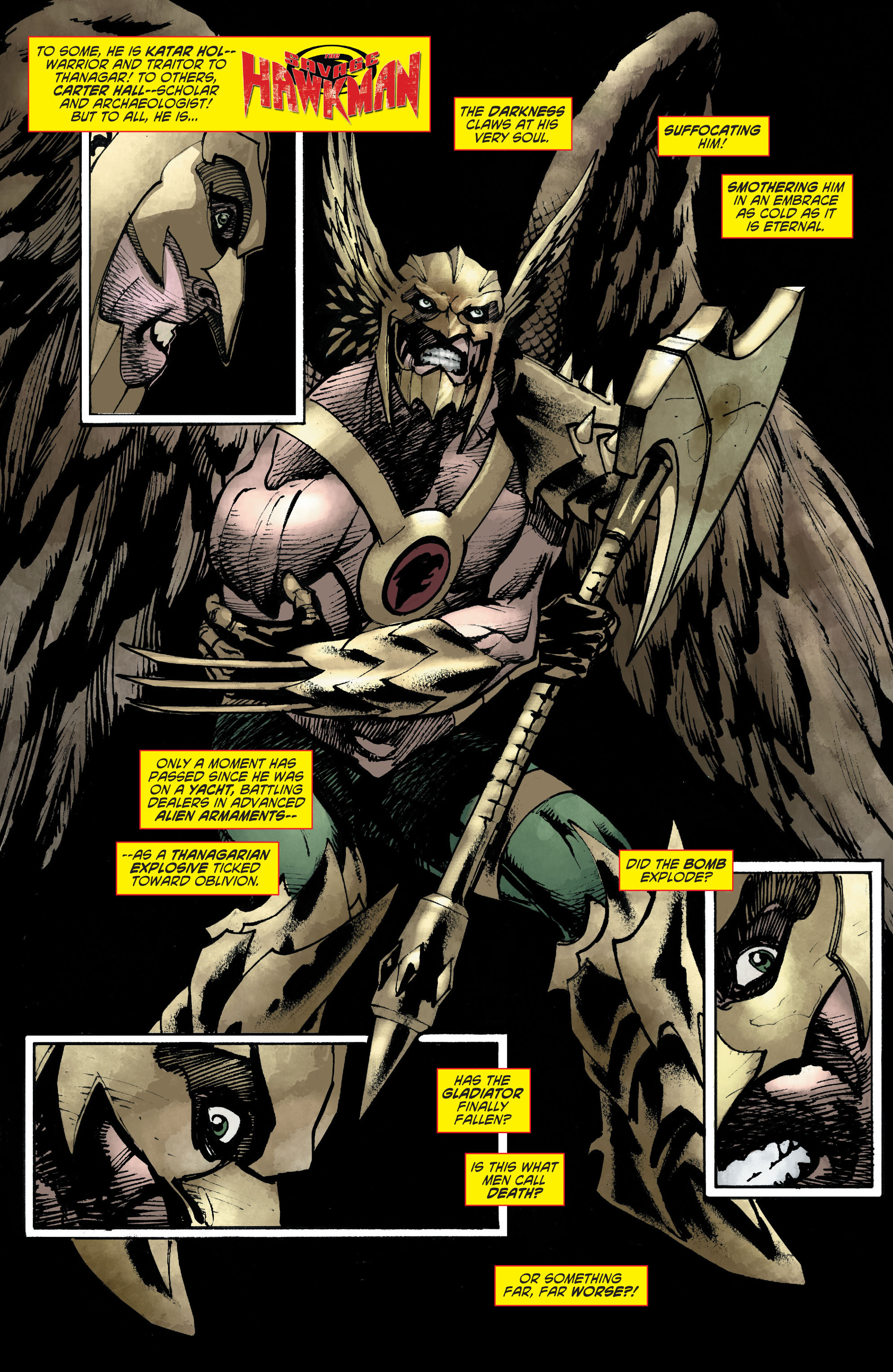 Read online The Savage Hawkman comic -  Issue #18 - 2