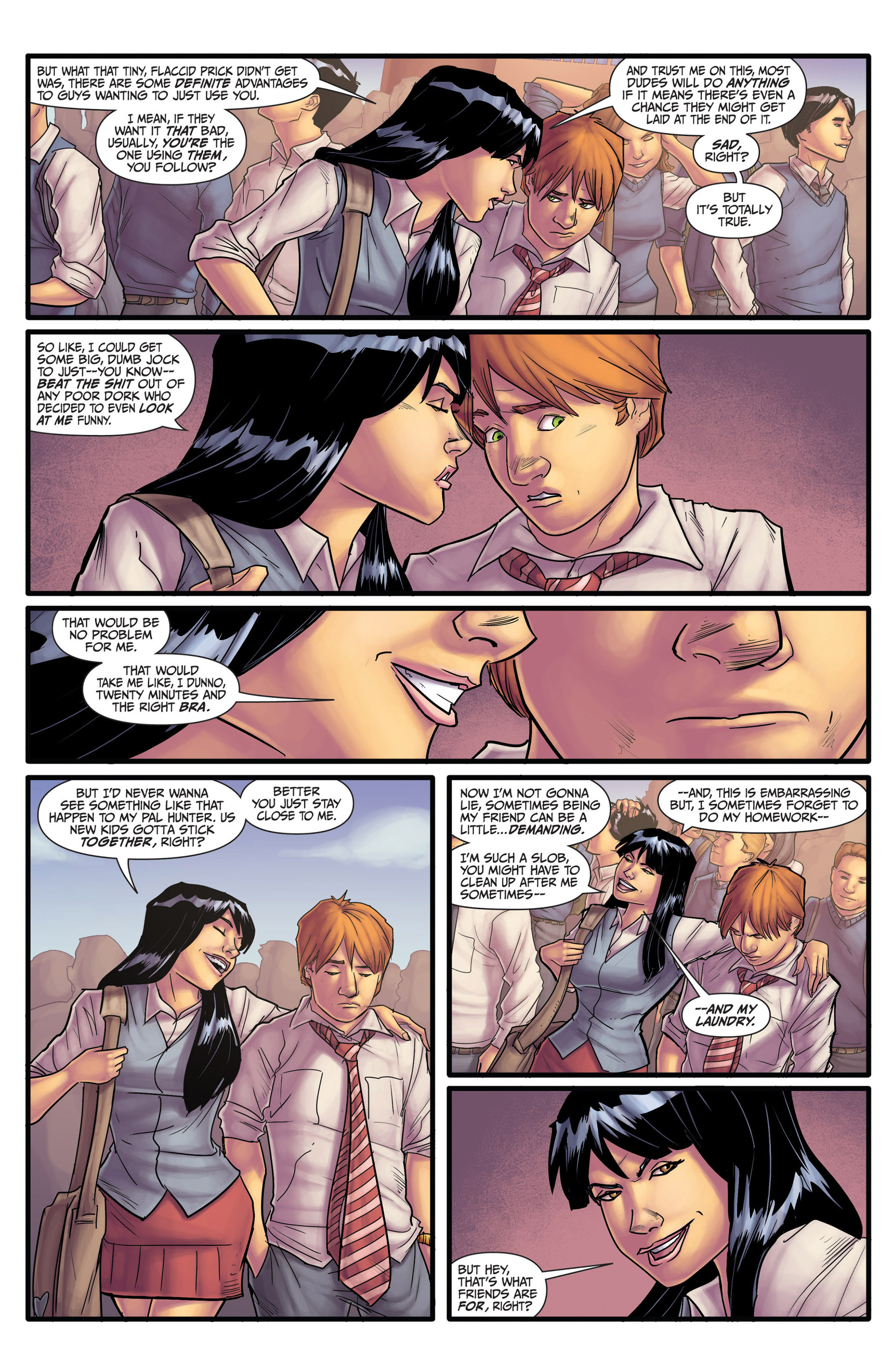 Read online Morning Glories comic -  Issue # _TPB 3 - 62