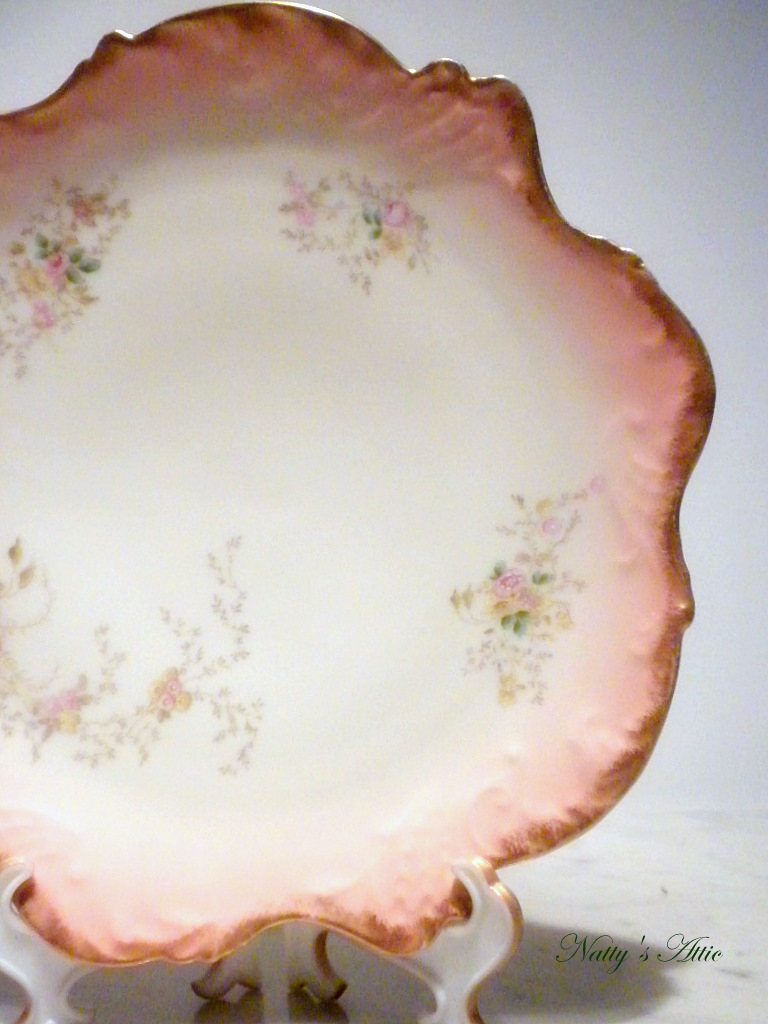 Cindy's recipes and writings Bavarian China, Cake Plate - Picture Unique Arts