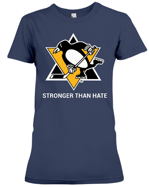 Penguins Stronger Than Hate T Shirt Hoodie Sweatshirt. Do you love it? Please LIKE & SHARE
