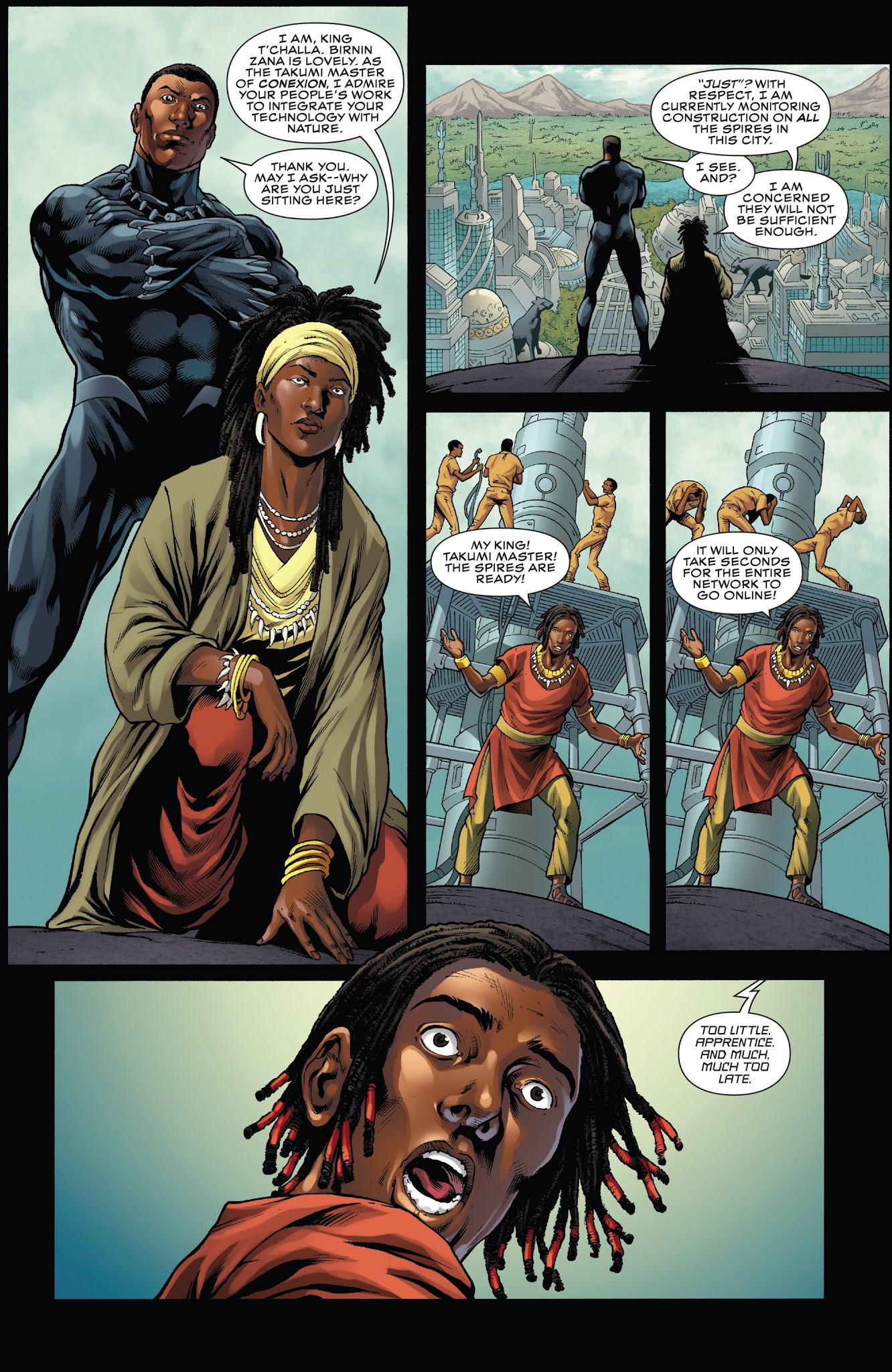 Read online Black Panther: Soul of a Machine comic -  Issue #2 - 5