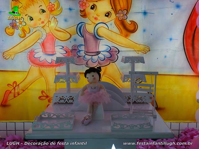 Decoração infantil Bailarinas, aniversário infantil