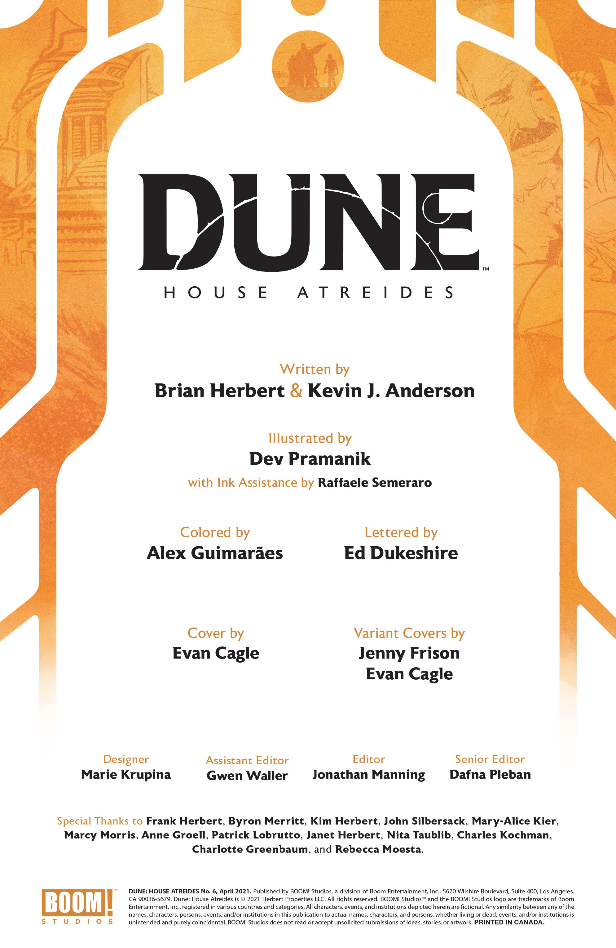 Read online Dune: House Atreides comic -  Issue #6 - 2