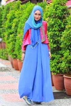 Model baju muslim terbaru dian pelangi, dress, cardi dan pashmina Model baju muslim terbaru dian pelangi, dress, cardi dan pashmina