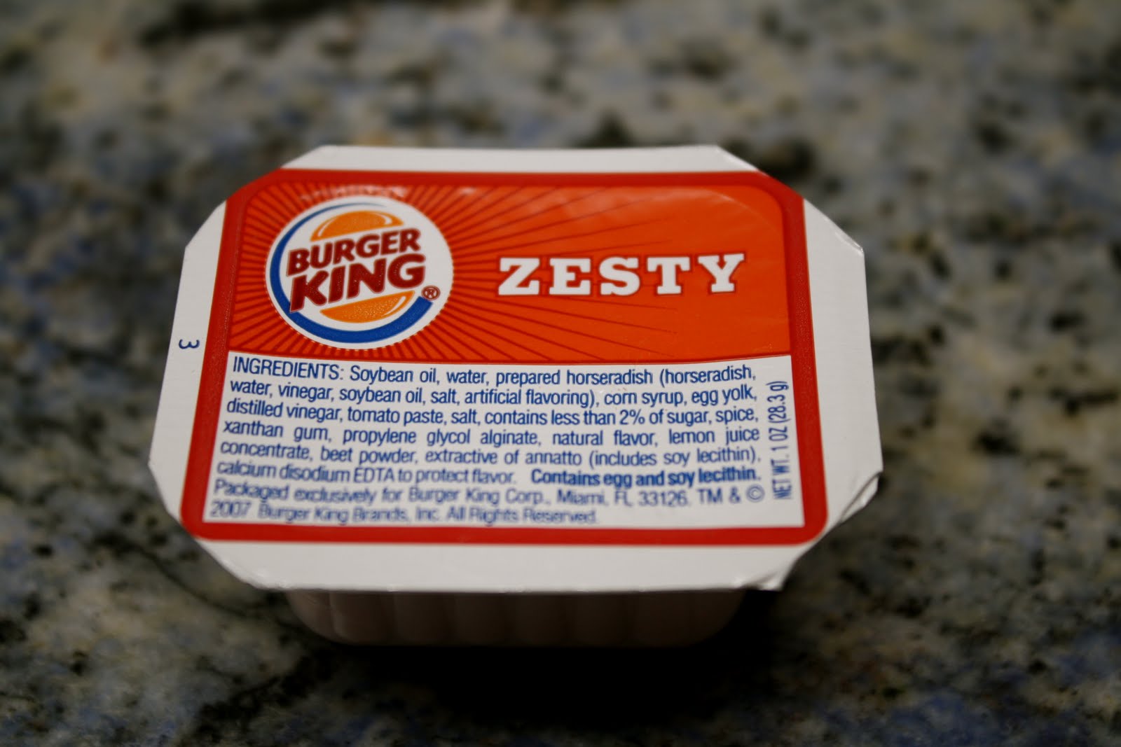 An Immovable Feast My Fast Food Condiment Adventure