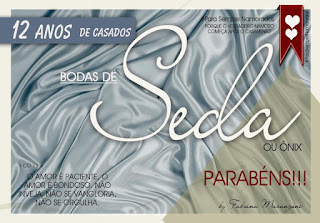 Resultado de imagem para Bodas de Seda ou Ãnix!