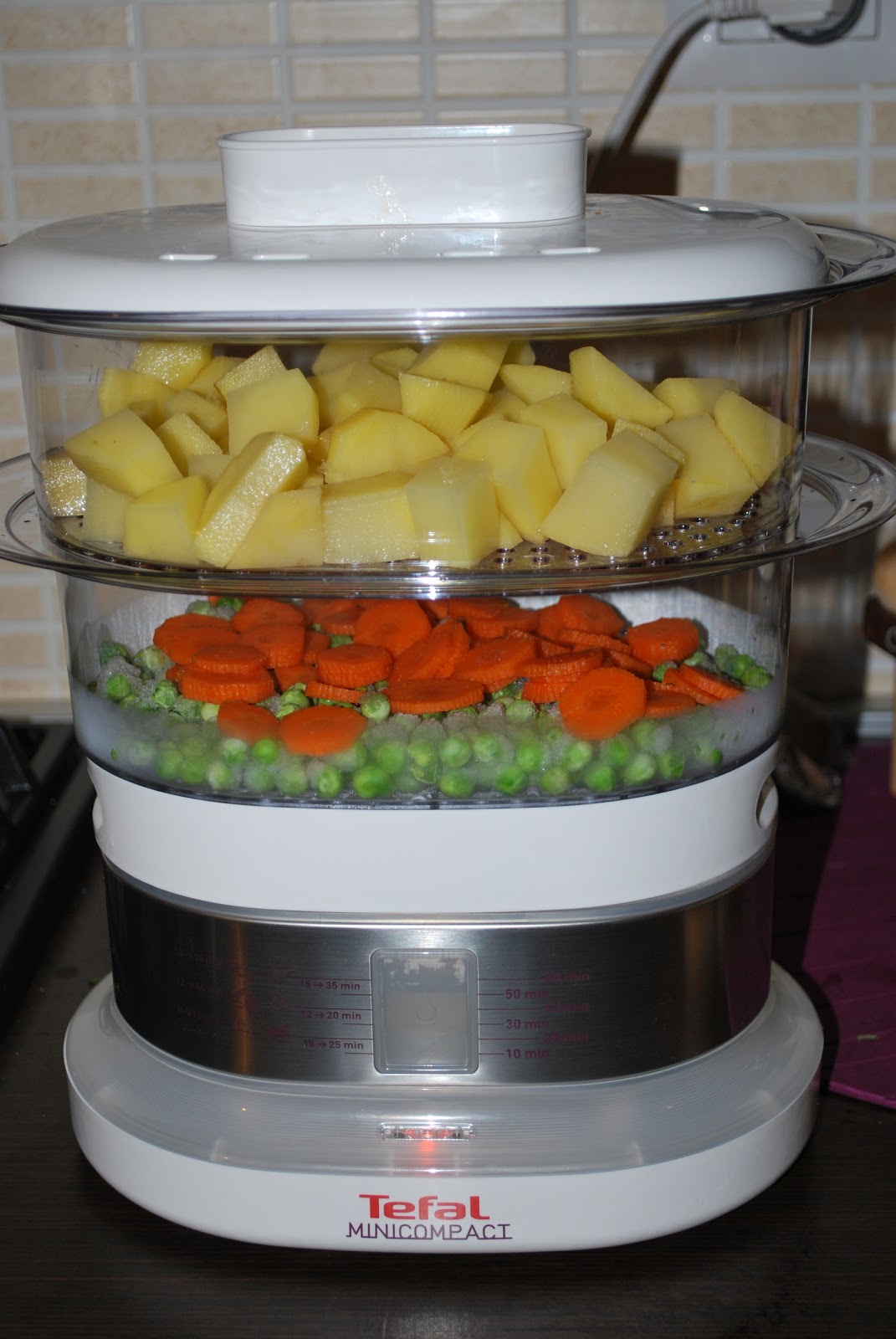 cuocere riso con vaporiera