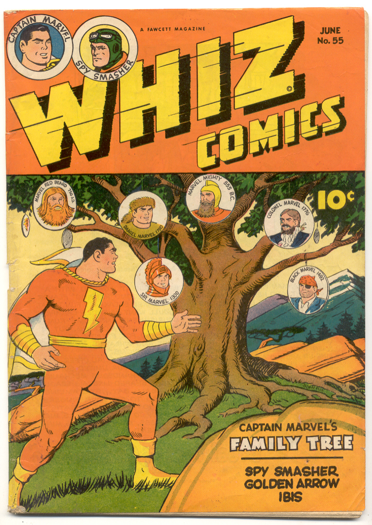 Read online WHIZ Comics comic -  Issue #55 - 1