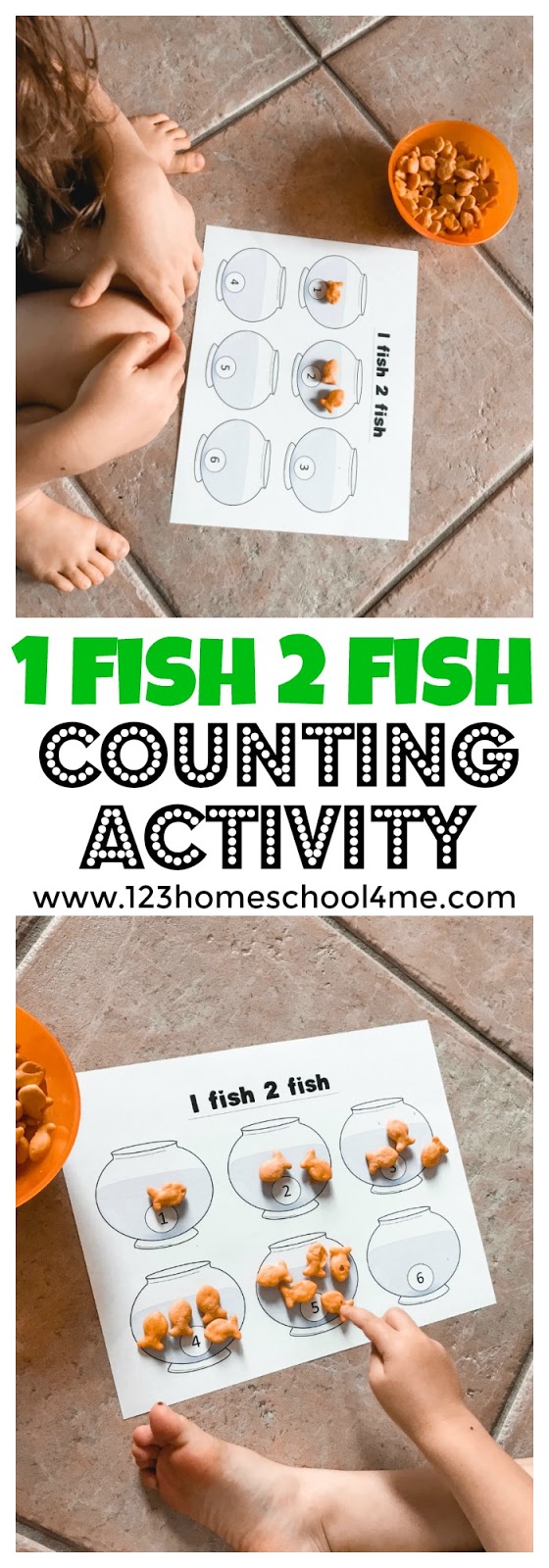One Fish Two Fish Math Activities