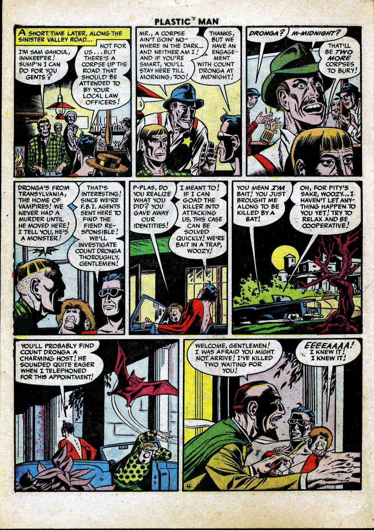 Read online Plastic Man (1943) comic -  Issue #43 - 8