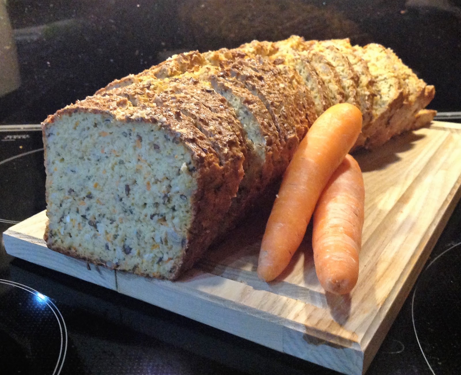 Wessels low carb Welt: Eiweiß-Karotten-Brot