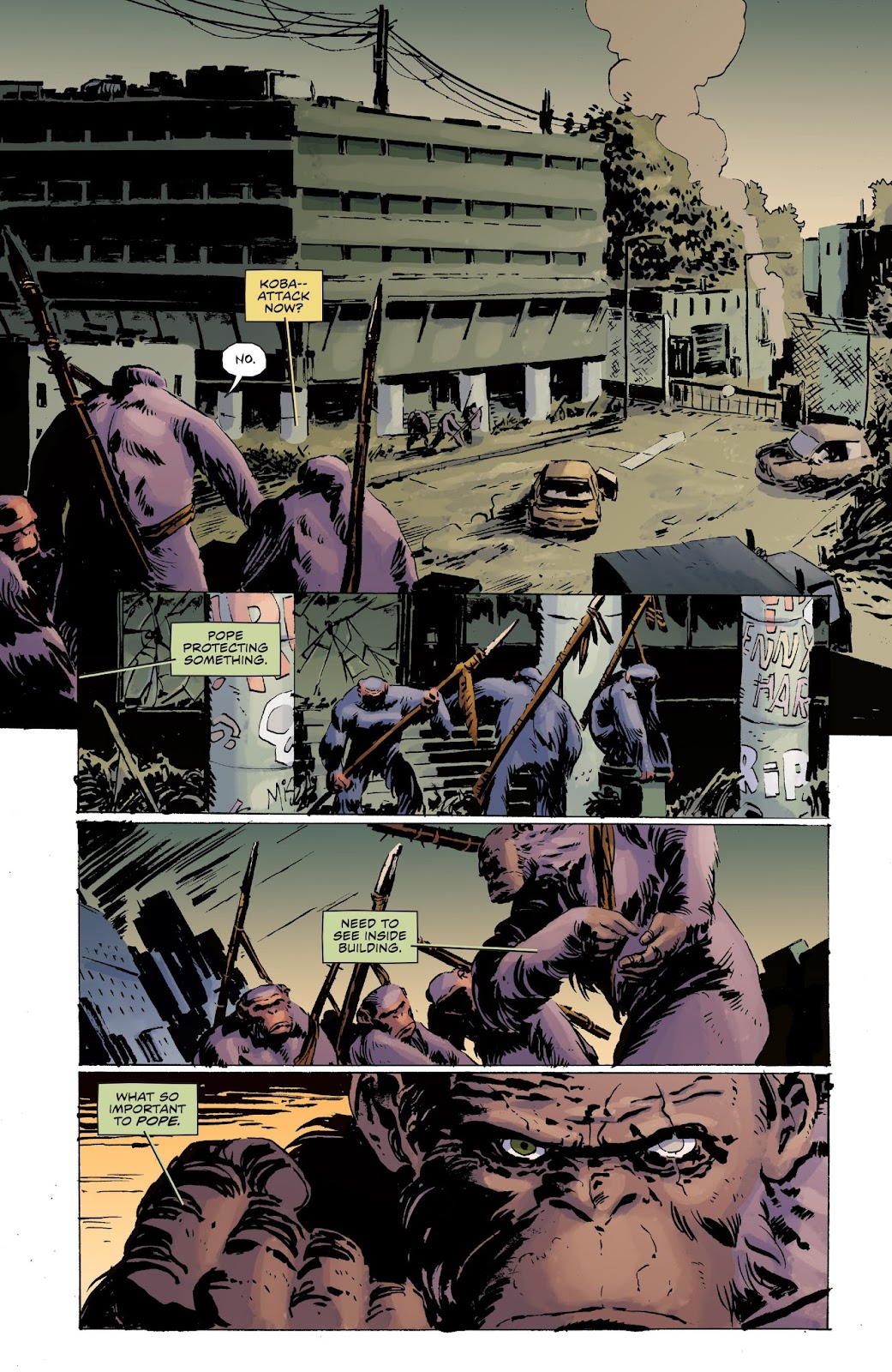 Dawn of the Planet of the Apes issue TPB - Page 103