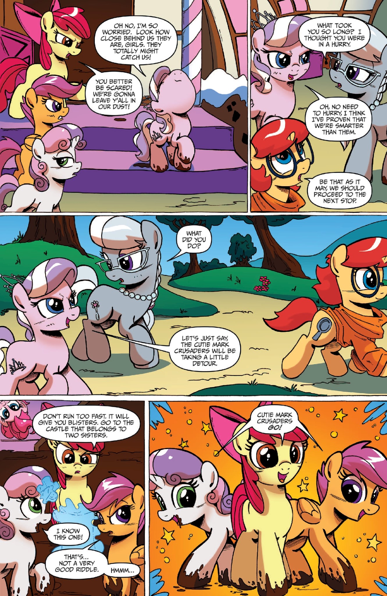 Read online My Little Pony: Friends Forever comic -  Issue #16 - 17