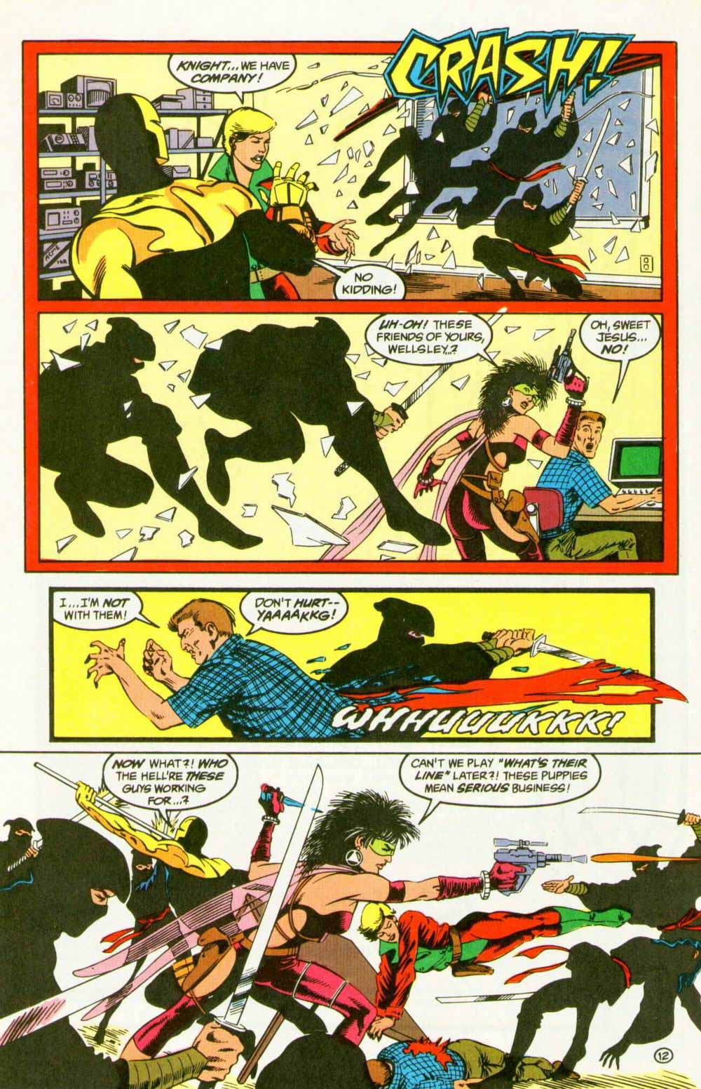Read online Checkmate (1988) comic -  Issue #17 - 11