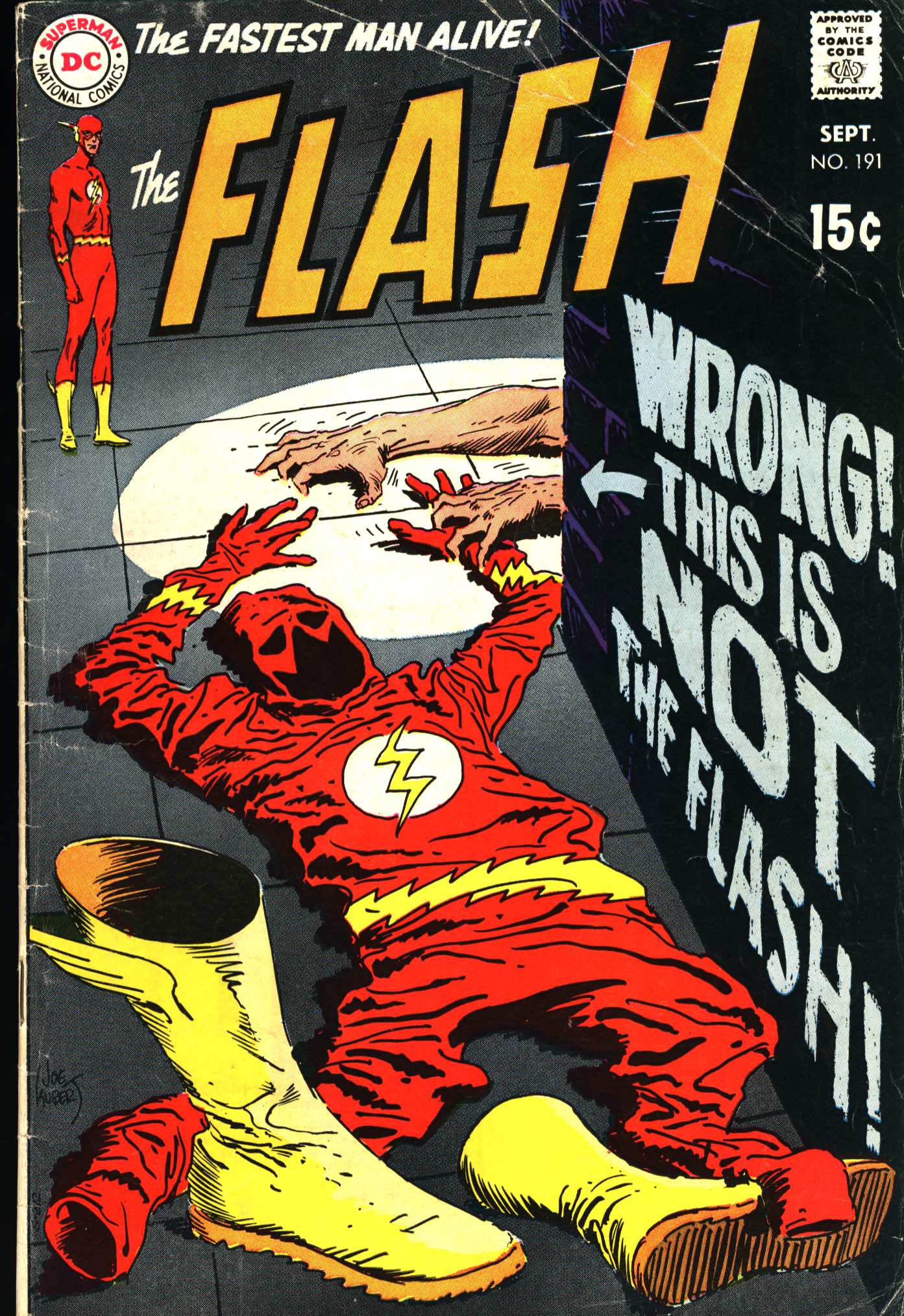 Read online The Flash (1959) comic -  Issue #191 - 1