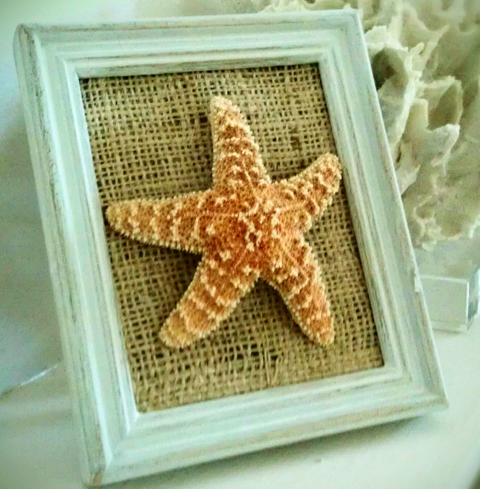 Charmingly Shabby Designs: Simple DIY for Coastal Chic Decor