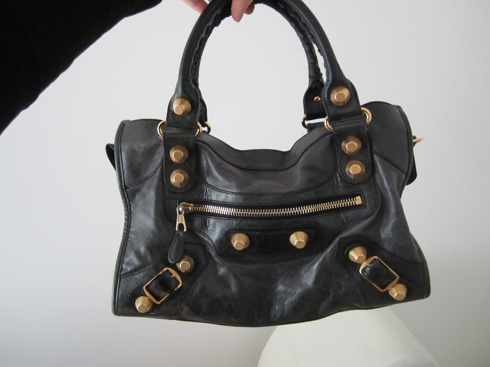 Abe Mince Fjerde Midt i mit liv: Balenciaga City Giant Golden Hardware