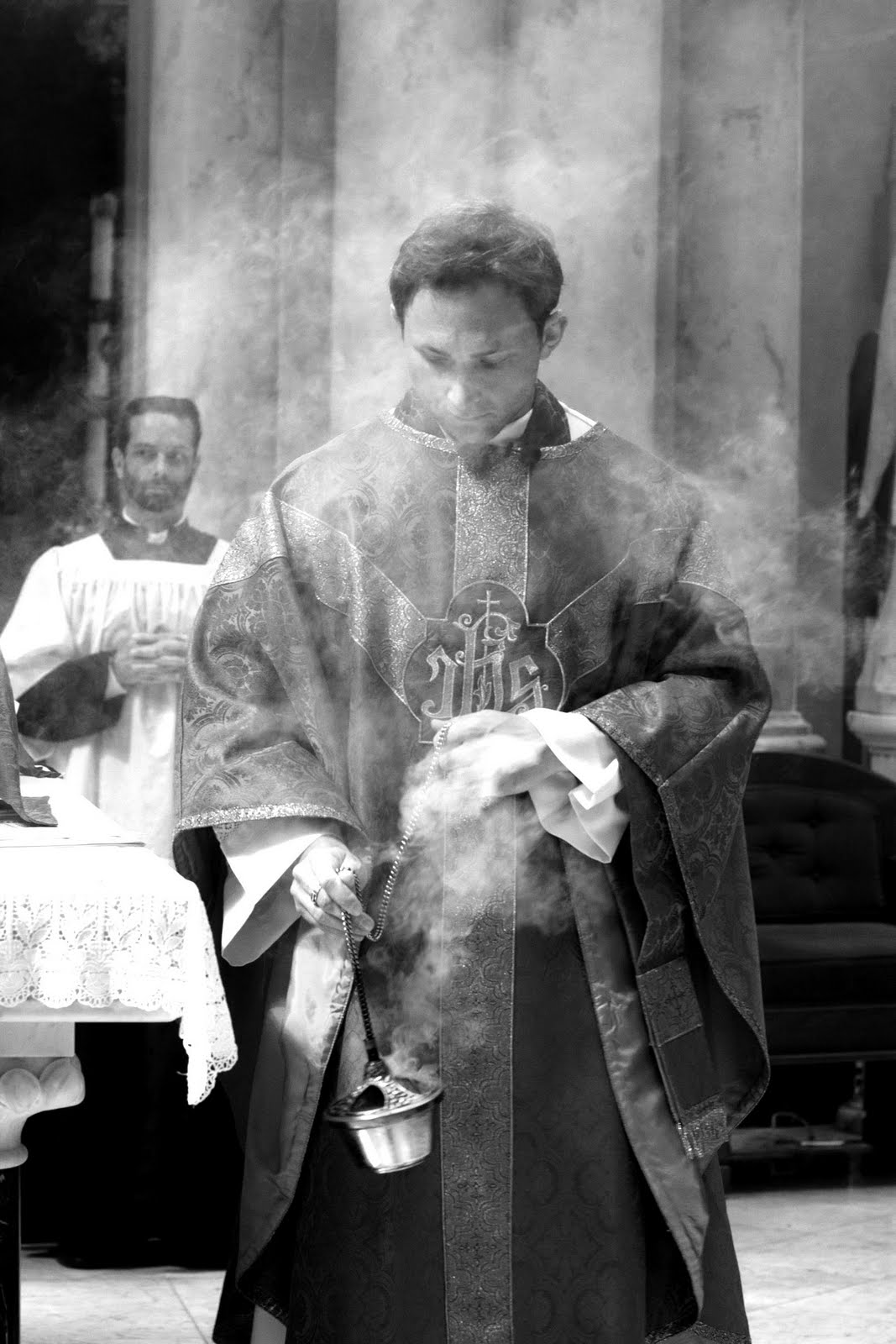 The meaning behind burning Incense in Holy Mass