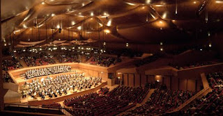 Interior  Sala Santa Cecilia Auditorio Renzo Piano Roma - O auditório de música de Renzo Piano