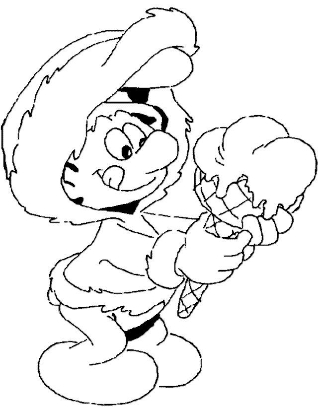smurfs coloring pages free - photo #6