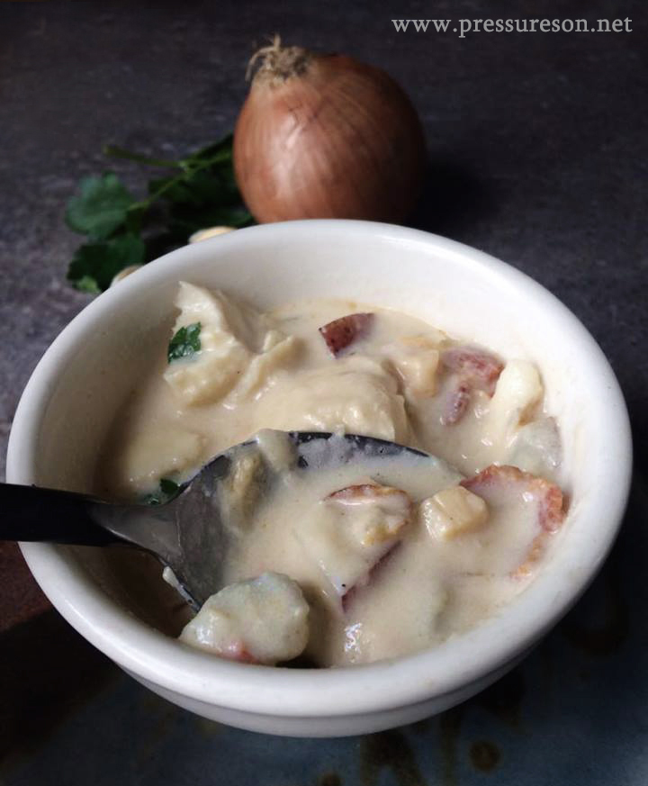 Seafood Chowder (pressure cooker) Fit Happy Foodie