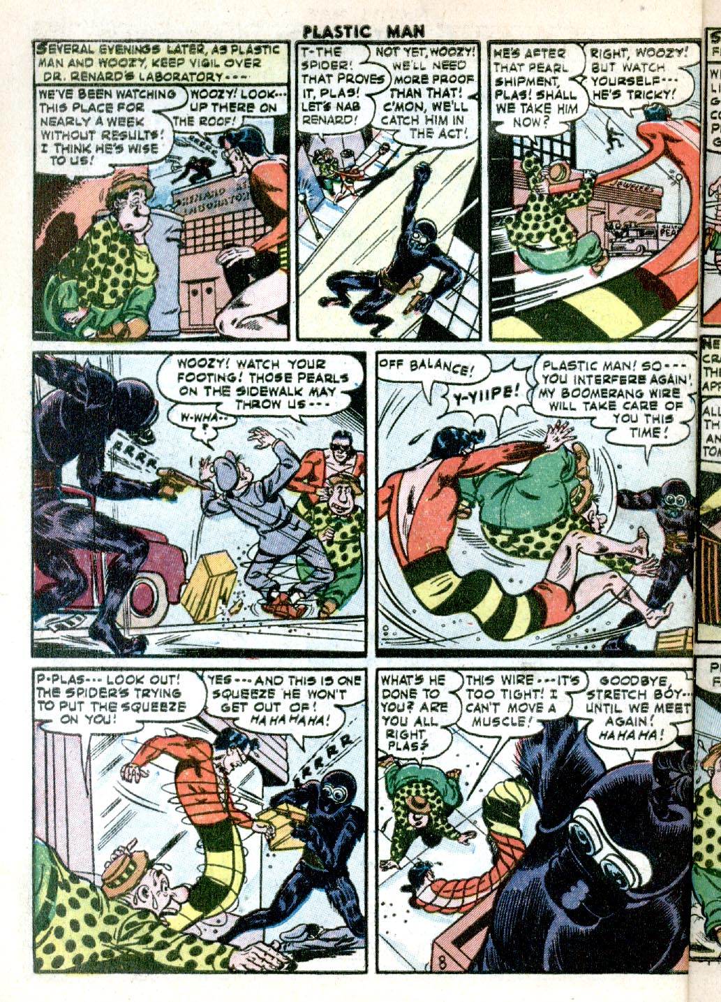 Read online Plastic Man (1943) comic -  Issue #46 - 10